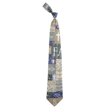Inspirational Tie - Faith, Hope, Love