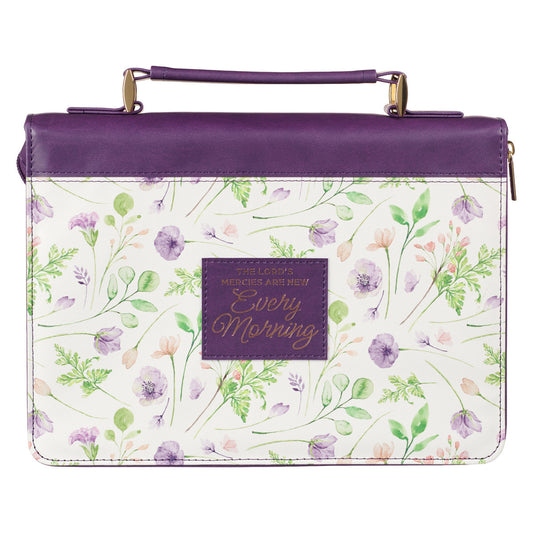 New Mercies Every Morning Purple Bible Cover